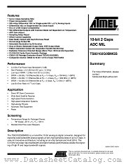 TS83102G0BMGS datasheet pdf Atmel