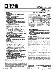 ADSP-2184BST-160 datasheet pdf Analog Devices