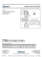 MTSM2142B-UYO datasheet pdf Marktech Optoelectronics