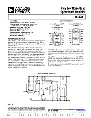 OP470AY/883C datasheet pdf Analog Devices