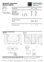 MQF45.0-3000/03 datasheet pdf Vectron