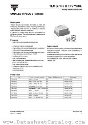 TLMG3100 datasheet pdf Vishay