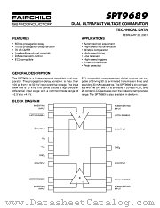 SPT9689BIP datasheet pdf Fairchild Semiconductor