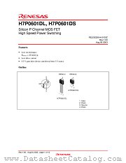 H7P0601DS datasheet pdf Renesas