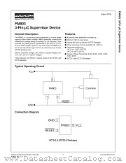 FM803TS3X datasheet pdf Fairchild Semiconductor