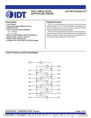 IDT74FCT2244ATPG8 datasheet pdf IDT