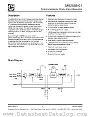 MK2058-01 datasheet pdf Texas Instruments