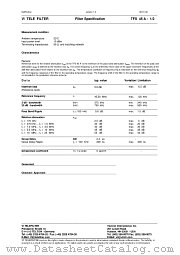 TFS45A datasheet pdf Vectron