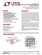 LTC3406-1.2 datasheet pdf Linear Technology