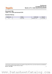 HY5W6B6DLF(P)-HE datasheet pdf Hynix Semiconductor