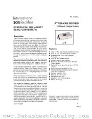 ATR2803R3S datasheet pdf International Rectifier