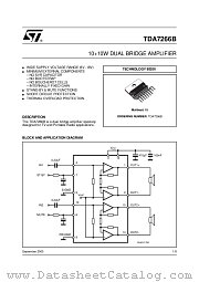 TDA7266B datasheet pdf ST Microelectronics