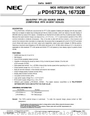UPD16732AN-XXX datasheet pdf NEC