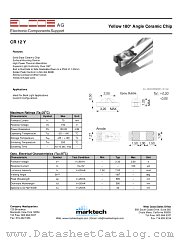 CR12Y datasheet pdf Marktech Optoelectronics