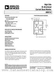 AD8210YRZ-REEL datasheet pdf Analog Devices