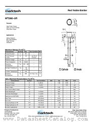 MT5066-UR datasheet pdf Marktech Optoelectronics