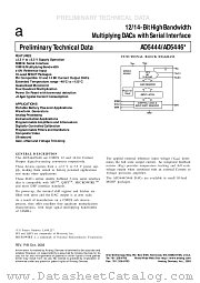 AD5446 datasheet pdf Analog Devices
