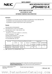 UPD448012-X datasheet pdf NEC