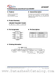 AF4935P datasheet pdf Anachip