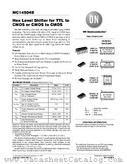 MC14504BFEL datasheet pdf ON Semiconductor