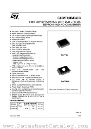 ST6240BQ6/GEN datasheet pdf ST Microelectronics