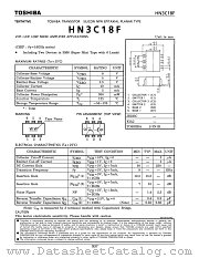 HN3C18F datasheet pdf TOSHIBA