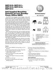 NCP1012AP065 datasheet pdf ON Semiconductor