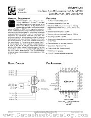 ICS8731-01 datasheet pdf Texas Instruments