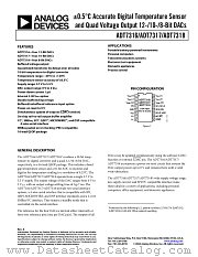 ADT7316ARQ-REEL7 datasheet pdf Analog Devices