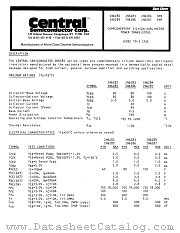 2N6286 datasheet pdf Central Semiconductor