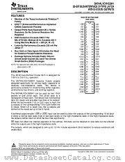 SN74ALVCH162841DLR datasheet pdf Texas Instruments
