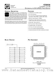 ICS8530 datasheet pdf Texas Instruments