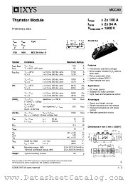 MCC60-16IO1B datasheet pdf IXYS