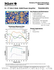 TGA2503-EPU datasheet pdf TriQuint Semiconductor