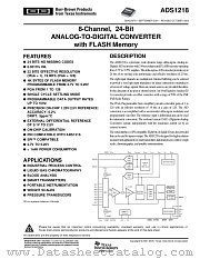 ADS1218Y/2K datasheet pdf Texas Instruments