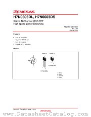 H7N0603DS datasheet pdf Renesas