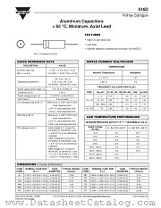516D datasheet pdf Vishay