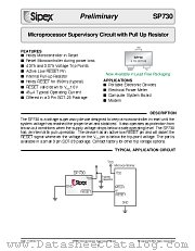 SP730EK-4.375-L/TR datasheet pdf Sipex Corporation