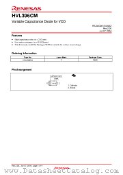 HVL396CM datasheet pdf Renesas