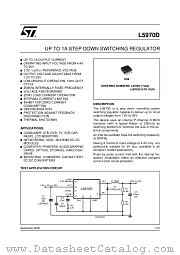 L5970D013TR datasheet pdf ST Microelectronics