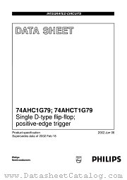 74AHCT1G79GV datasheet pdf Philips