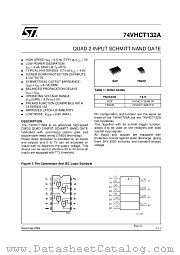 74VHCT132A datasheet pdf ST Microelectronics