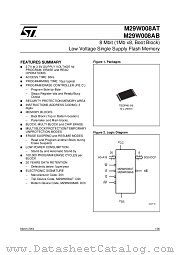 M29W008AB90N1 datasheet pdf ST Microelectronics