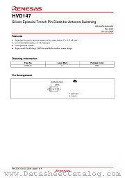 HVD147 datasheet pdf Renesas
