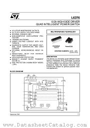 L6376D013TR datasheet pdf ST Microelectronics