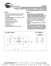 CY25701 datasheet pdf Cypress