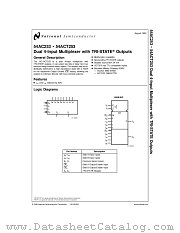5962-87761012A(54ACT253LMQB) datasheet pdf National Semiconductor