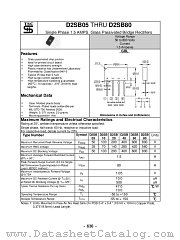 D2SB05 datasheet pdf Taiwan Semiconductor