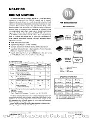 MC14520BFEL datasheet pdf ON Semiconductor