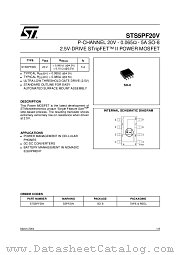 STS5PF20V datasheet pdf ST Microelectronics